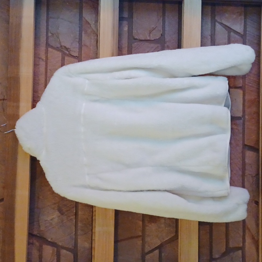 Avalance women's size L fleece jacket in cream - Picture 5 of 6